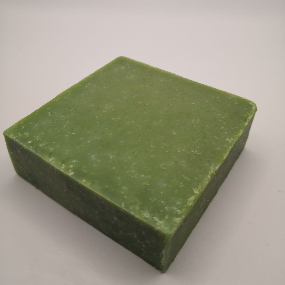 Green Tea Verbena Scrub - Handmade Artisan Soap